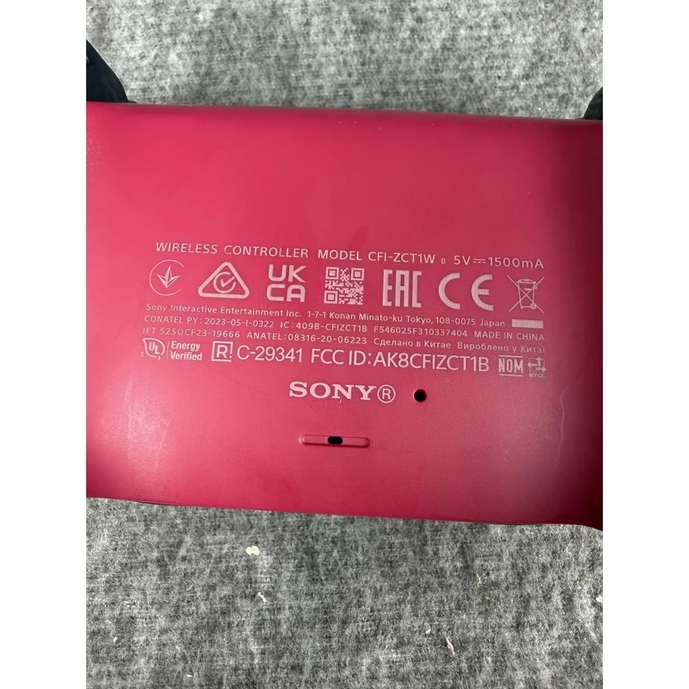 Sony PlayStation 5 PS5 DualSense Wireless Controller Red CFI-ZCT1W Bluetooth